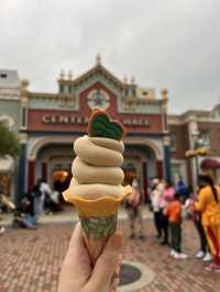 迪士尼樂園春日祭新口味雪糕🧡💚🍦🧊