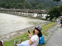 สวนป่าไผ่ &สะพานแม่น้ำสุขใจ @ARASHIYAMA