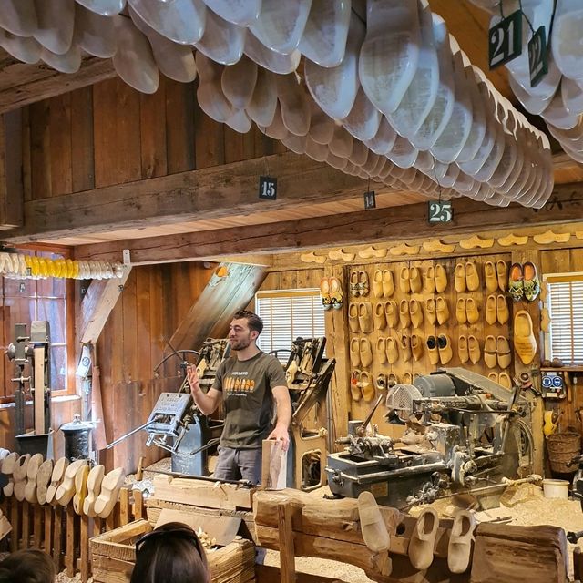 The Wooden Shoe Workshop in Amsterdam