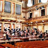 Wonderful hours in the Musikverein, Vienna 