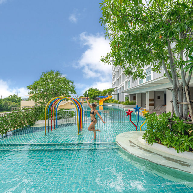 ที่พักพัทยามีสวนน้ำ พาชาวแกงค์มาปล่อยจอยกัน ⛱️