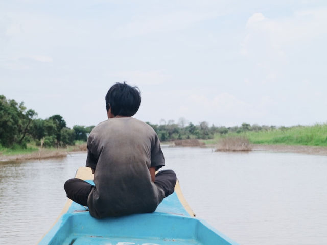 柬埔寨tonle sap river 遊船河之旅！