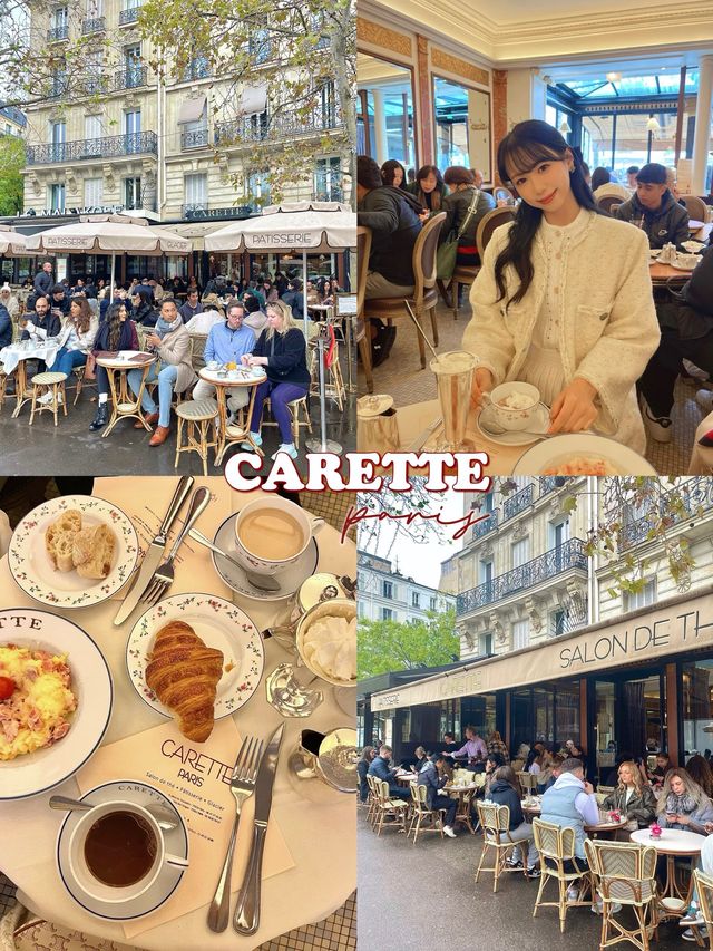 法國巴黎百年老字號人氣咖啡店-Carette