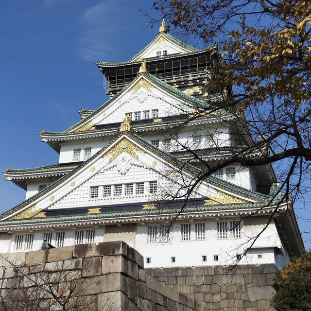 เที่ยวปราสาทโอซาก้า Osaka Castle