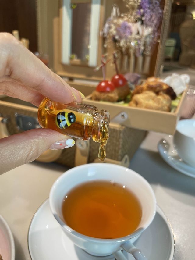 充滿少女心蜜糖海景下午茶