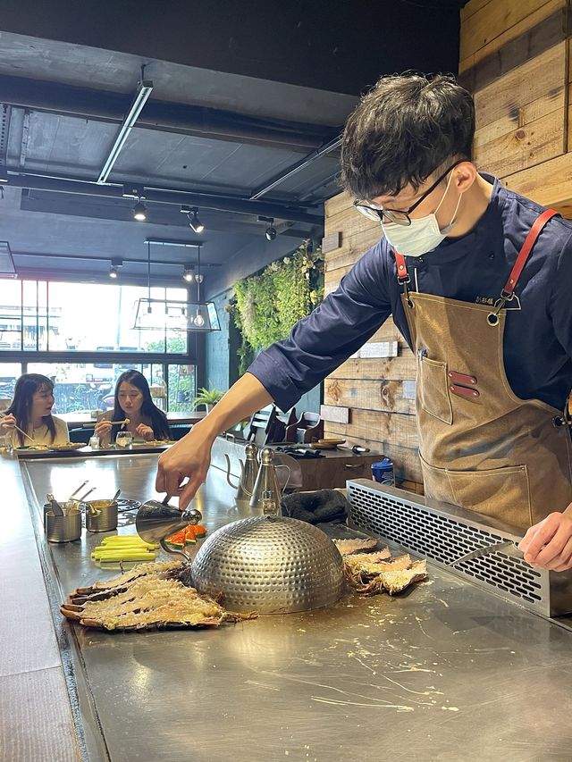 台北高性價比的無菜單鐵板燒餐廳-TBS剔邦饈