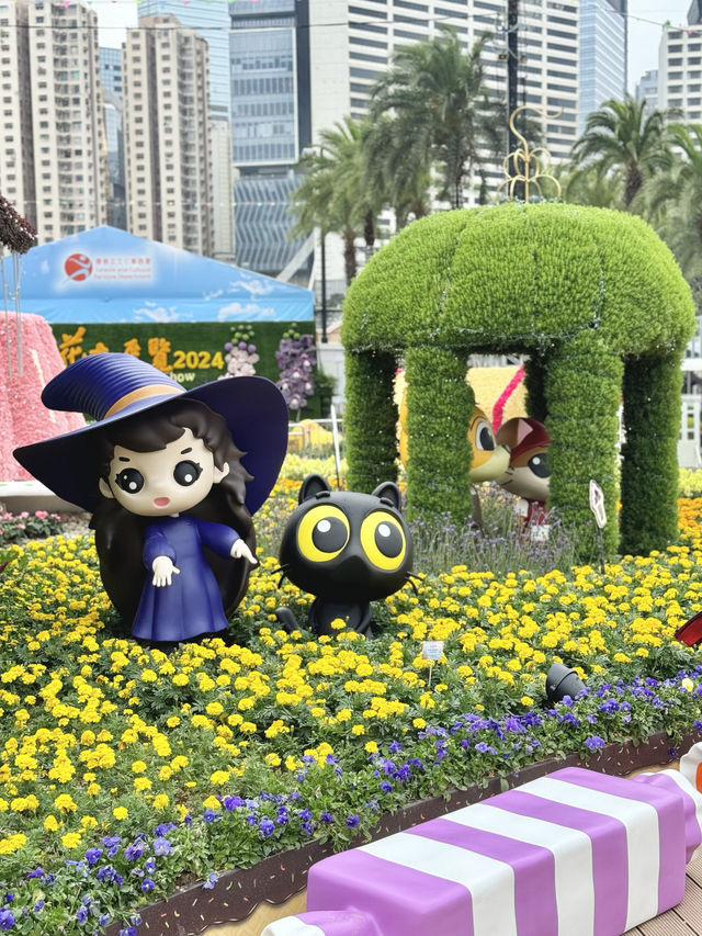 香港也有超美向日葵花海 香港花卉展覽2024