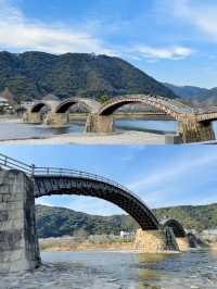 【絶景】世界唯一の美しさを誇る錦帯橋🌉🌸