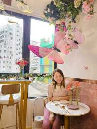 ♡超夢幻🌸花花🦋蝴蝶主題餐廳♡