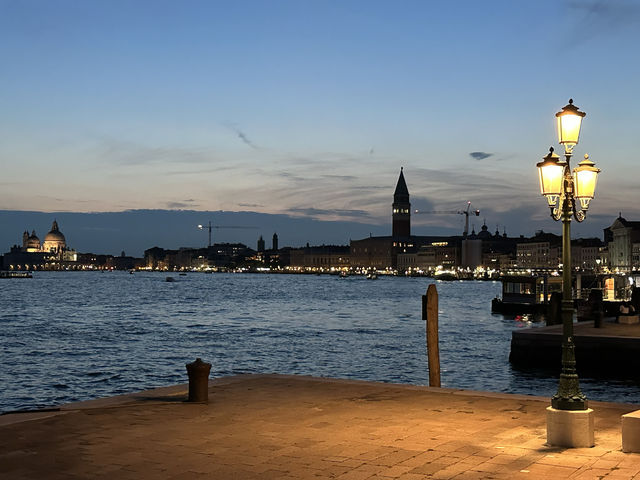 Nice spot to enjoy sunset in Venice 