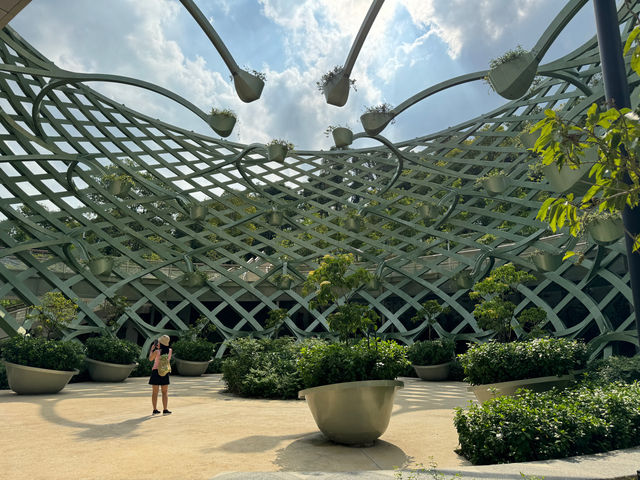 Day Walking Around SensoryScape Sentosa