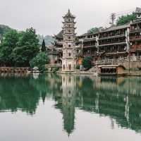 Fenghuang เฟิ่งหวง จีน เมืองโบราณ สวยมากกก!