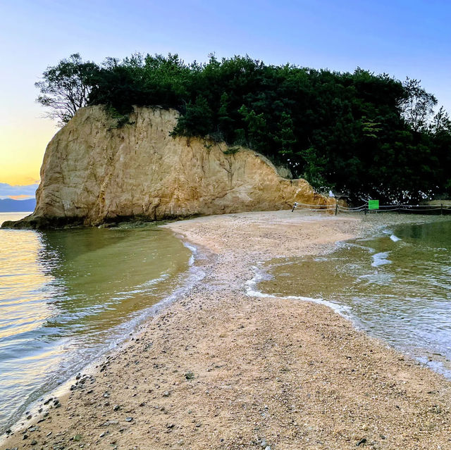 小豆島の絶景！エンジェルロード👼