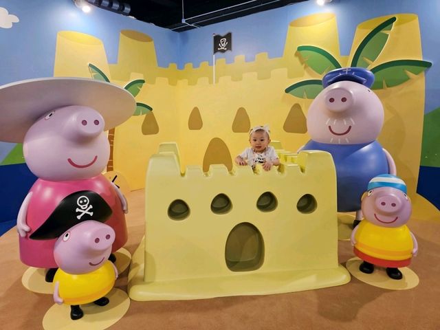 Peppa Pig Treasure Hunt 親子互動展，6月28日至9月1日