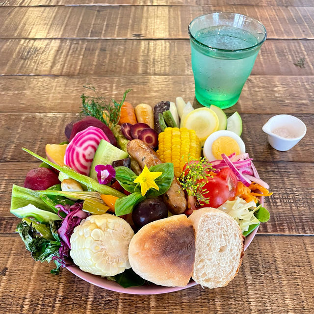 【福岡グルメ】可愛いお野菜プレート