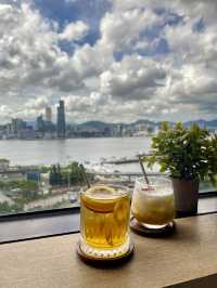 銅鑼灣全海景開揚Cafe☕️🍽🌊💫