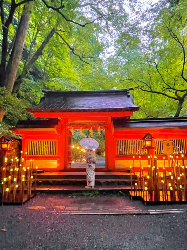 京都の奥座敷😊✨🏮七夕飾りとひかりの京都🏮✨