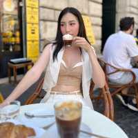 Sip Coffee at Rome’s Famous Old Cafe☕️