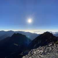 登上台灣最高峰玉山