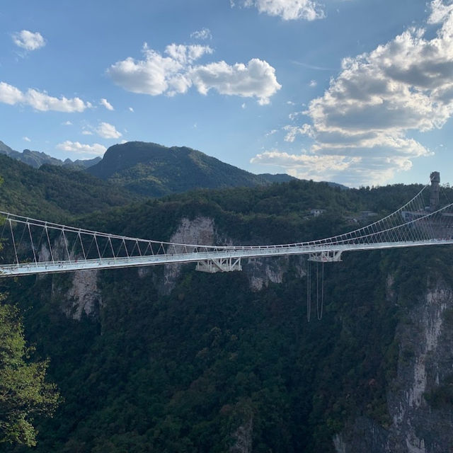 Defy gravity on the Zhangjiajie Glass Bridge—the world’s longest and highest