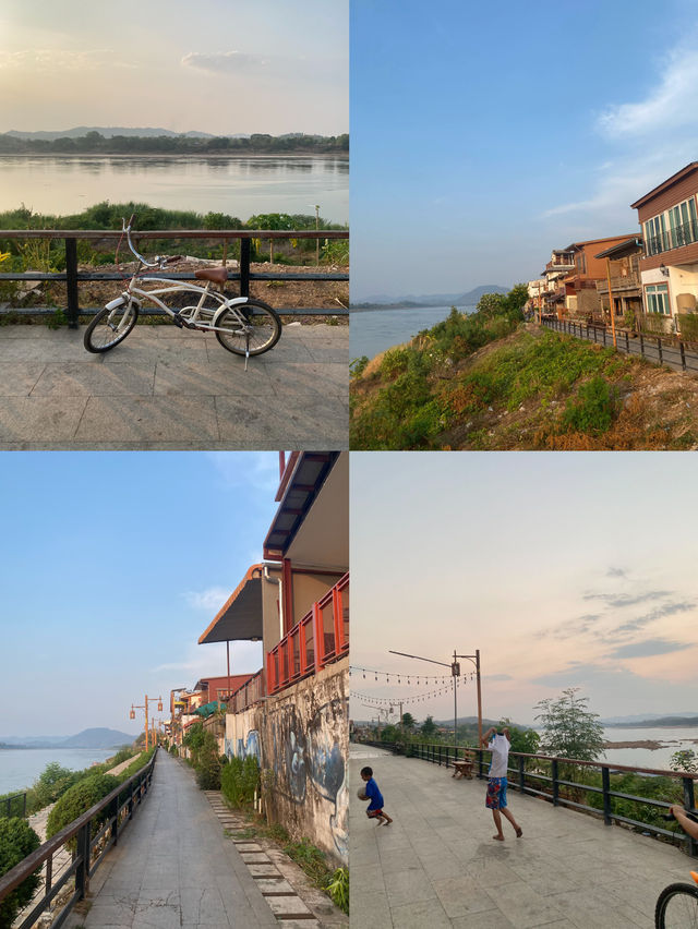 ปั่นจักรยานริมโขงเชียงคาน | จ.เลย 🚲🏡⛰️🌦️