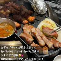 韓国/ソウル【広蔵市場】サムギョプサル