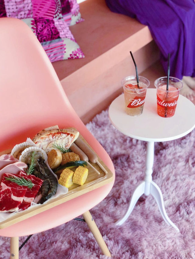 【福岡グルメ】ピンクのエアストリームが可愛いBBQ🚌💘