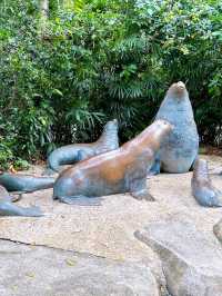 Watching the Wildlife Performances at Singapore Zoo
