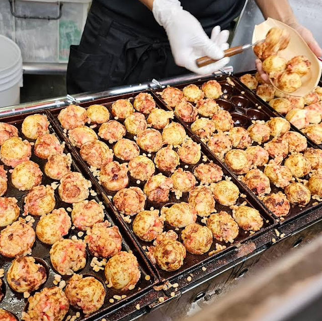 Takoyaki Juhachiban ร้านทาโกะยากิโดทงโบริ 