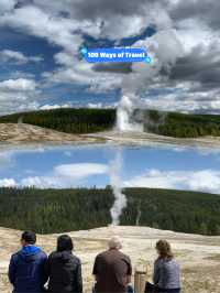Exploring Yellowstone National Park:Geysers, Wildlife, and a Stay at Old Faithful Inn