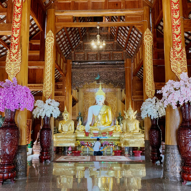 อลังการ “วัดเด่นสะหลีศรีเมืองแกน” 