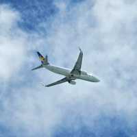 烈日當空看什麼飛機啦 | 瀨長島觀景台