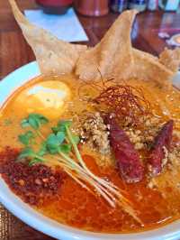 【閻魔軒:北海道登別市】インパクト大で刺激のある閻魔ラーメン🍜