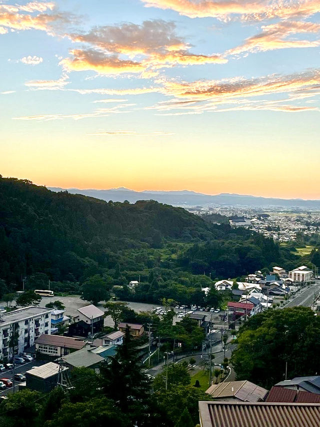 【福島県】会津盆地を一望できる宿