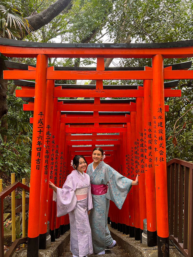 【東京】伏見稲荷⁉︎ 都内でも見れる千本鳥居⛩️