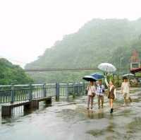 Wulai Suspension Bridge ☔️