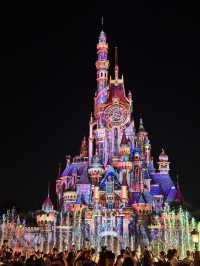 香港ディズニーランド🇭🇰夜空をイルミネーション