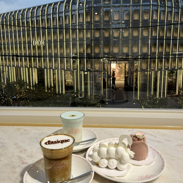 【韓国・ソウル🇰🇷】聖水🦢可愛すぎるDasique cafe🧸🩷