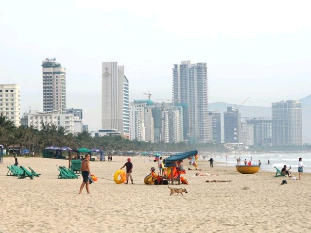 My Khe Beach เที่ยวทะเลดานัง เวียดนาม