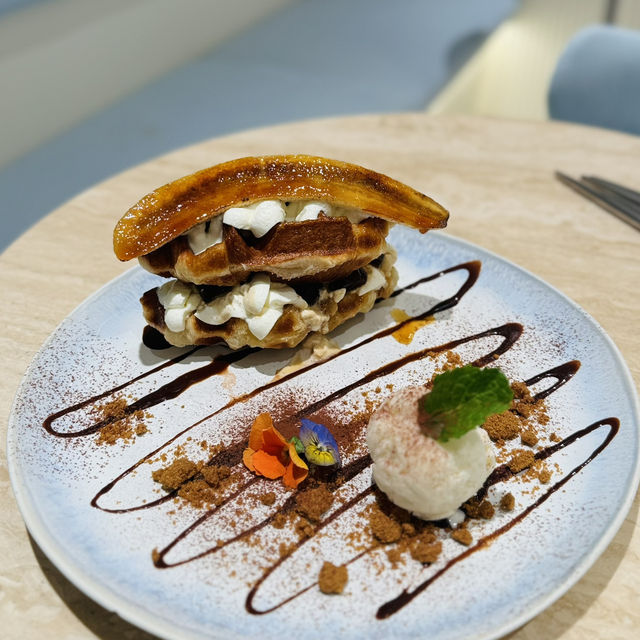 好有墨爾本cafe feel既藍白主題小店☕️