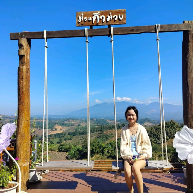 คาเฟ่ไม่ลับก่อนถึงสะปัน แวะม่อนกิ่วม่วง คาเฟ่ 