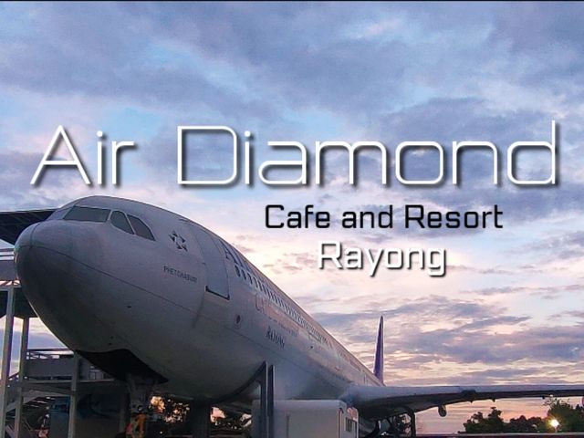 คาเฟ่เครื่องบิน Air Diamond cafe