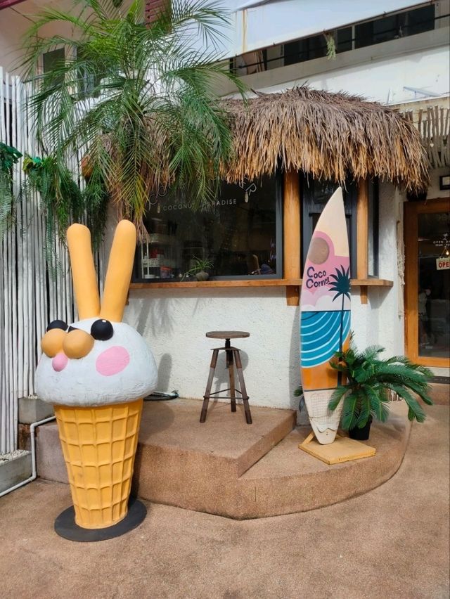 【チェンマイ】南国チックなココナッツカフェ🥥Coco Corner