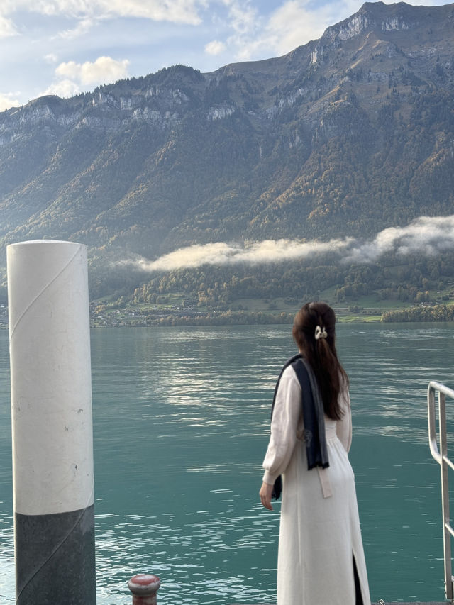 瑞士🇨🇭愛的迫降🩵布里恩茨湖