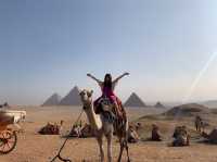 Fun Camel Ride at the Pyramids of Giza🐫