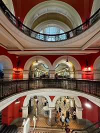 The awesome visit to the queen Victoria building ❤️