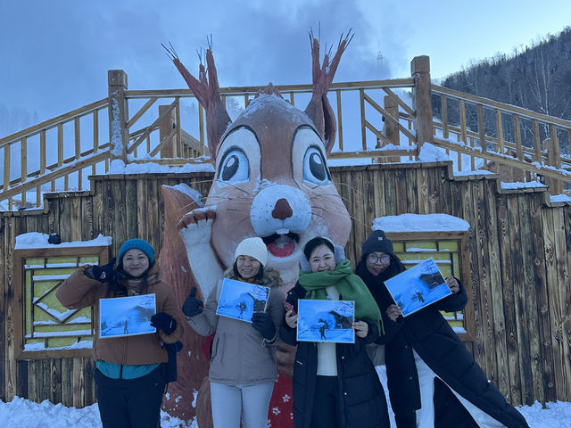 🇨🇳 หมู่บ้านหิมะ "雪乡" ⛄️ ❄️ ☃️ (China Snow Town) 