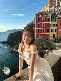 🐠五漁村明信片上的”經典畫面”🌈懸崖海邊彩色小屋