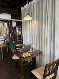Wooden house cafe