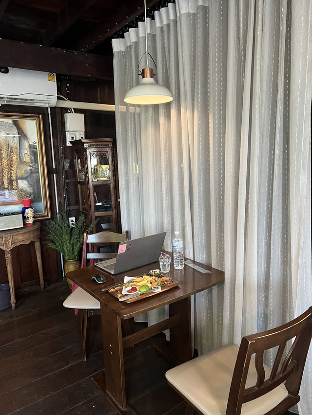 Wooden house cafe